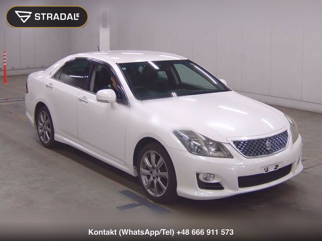 TOYOTA CROWN 4D 2.5 ATHLETE NAVI PACKAGE 2008, aukcja z Japonii, zdjęcie 1