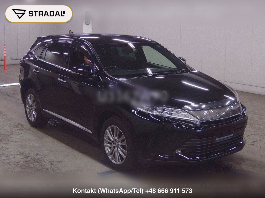 TOYOTA HARRIER PREMIUM 2019, aukcja z Japonii, zdjęcie 1