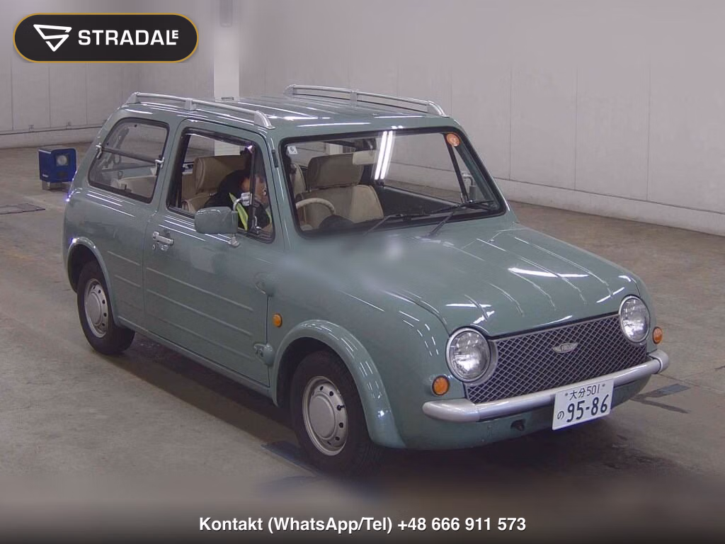 NISSAN PAO BASE GRADE 1990, aukcja z Japonii, zdjęcie 1
