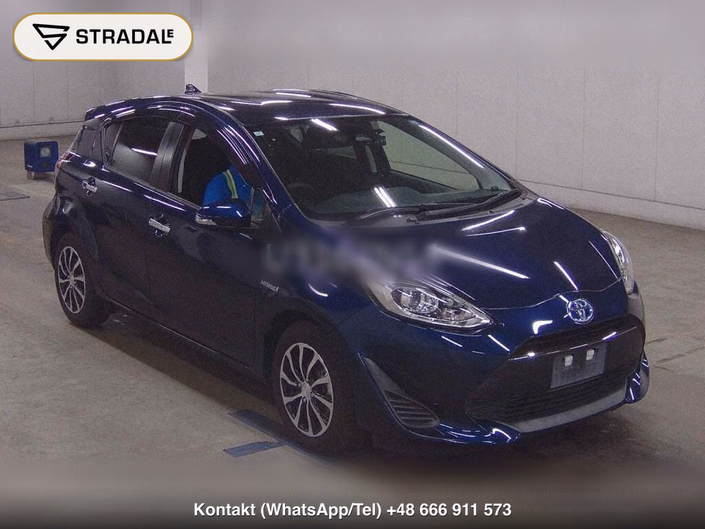TOYOTA AQUA S STYLE BLACK 2019, aukcja z Japonii, zdjęcie 1