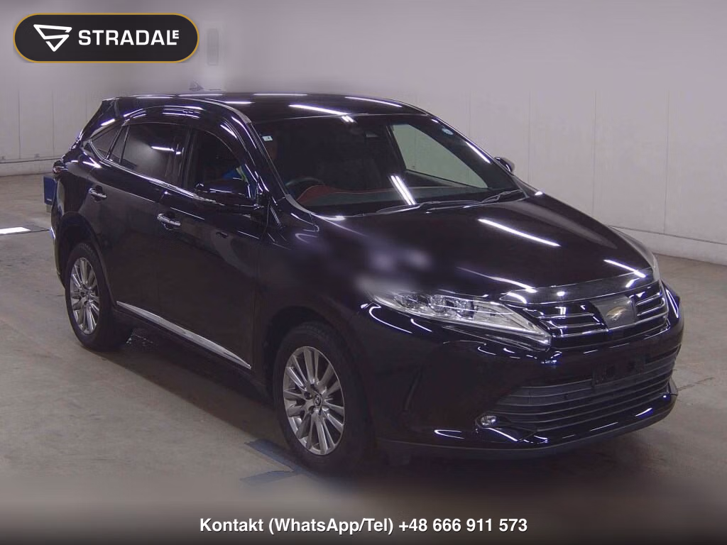 TOYOTA HARRIER PREMIUM 2017, aukcja z Japonii, zdjęcie 1