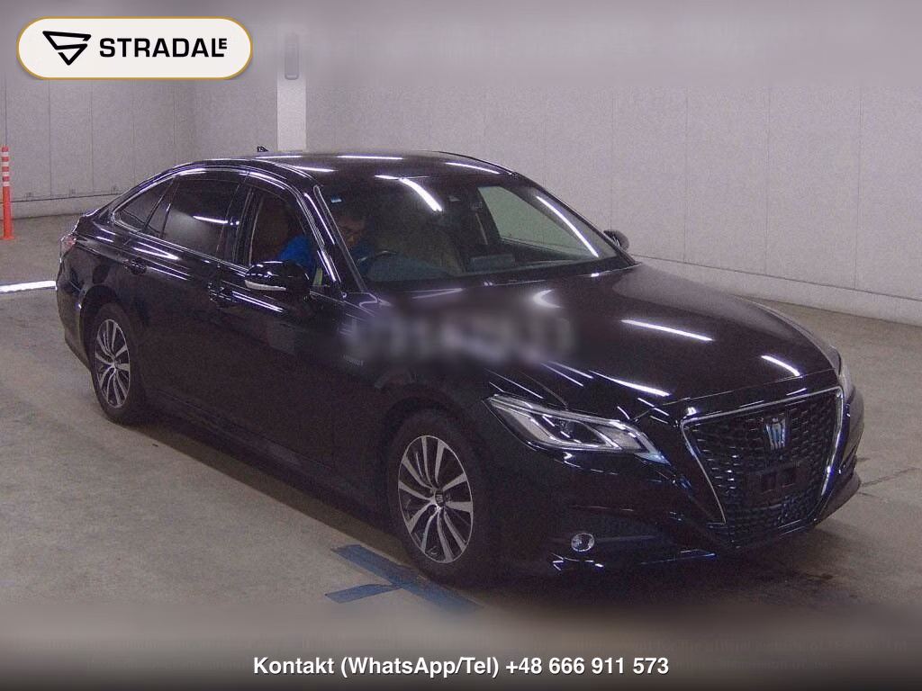 TOYOTA CROWN HYBRID S 2019, aukcja z Japonii, zdjęcie 1
