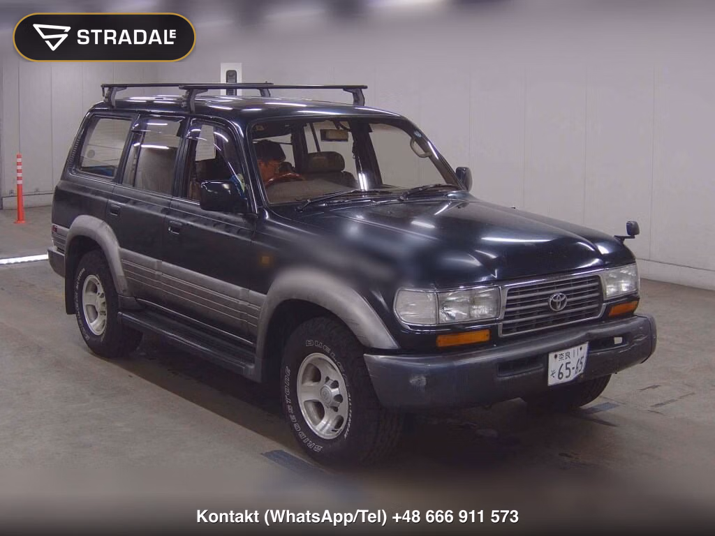 TOYOTA LAND CRUISER 80 4WD VX LIMITED 1996, aukcja z Japonii, zdjęcie 1