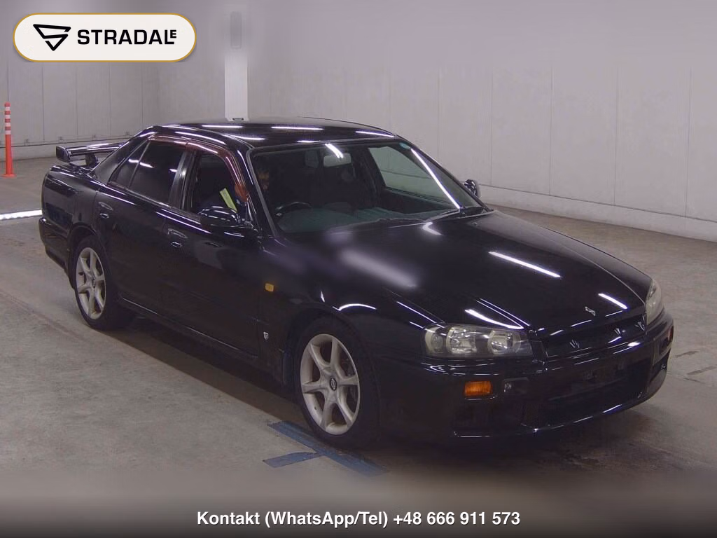 NISSAN SKYLINE 4D 25GT TURBO 1999, aukcja z Japonii, zdjęcie 1