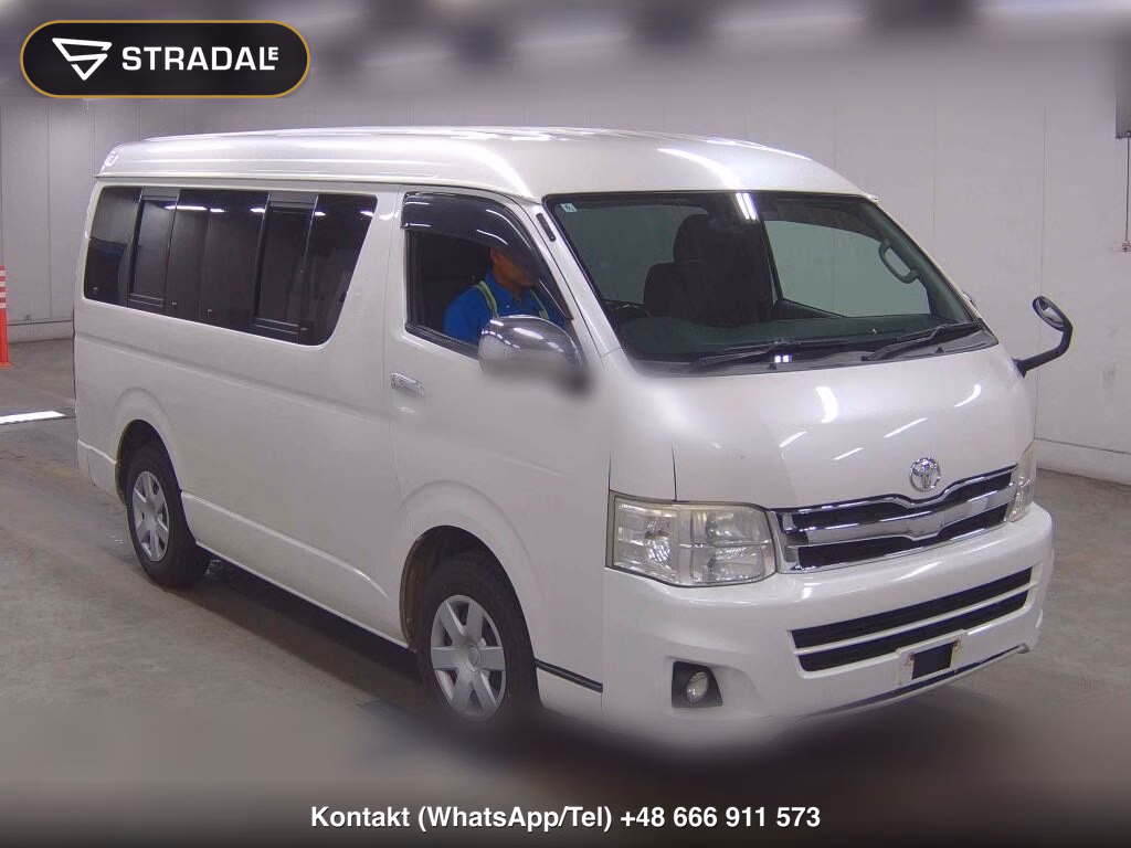TOYOTA HIACE WAGON 4D GL 2012, aukcja z Japonii, zdjęcie 1