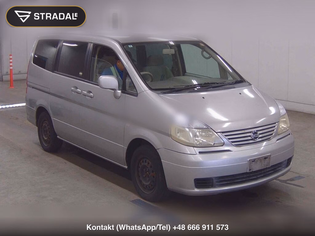 NISSAN SERENA 5D V-G 2002, aukcja z Japonii, zdjęcie 1