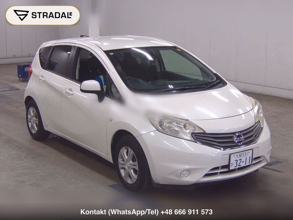 NISSAN NOTE X 2012, aukcja z Japonii, zdjęcie 1