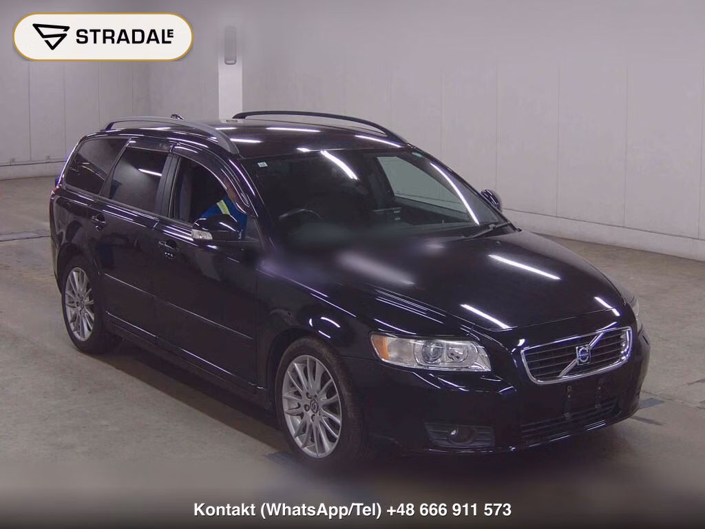 VOLVO V50 2.4I SE 2009, aukcja z Japonii, zdjęcie 1