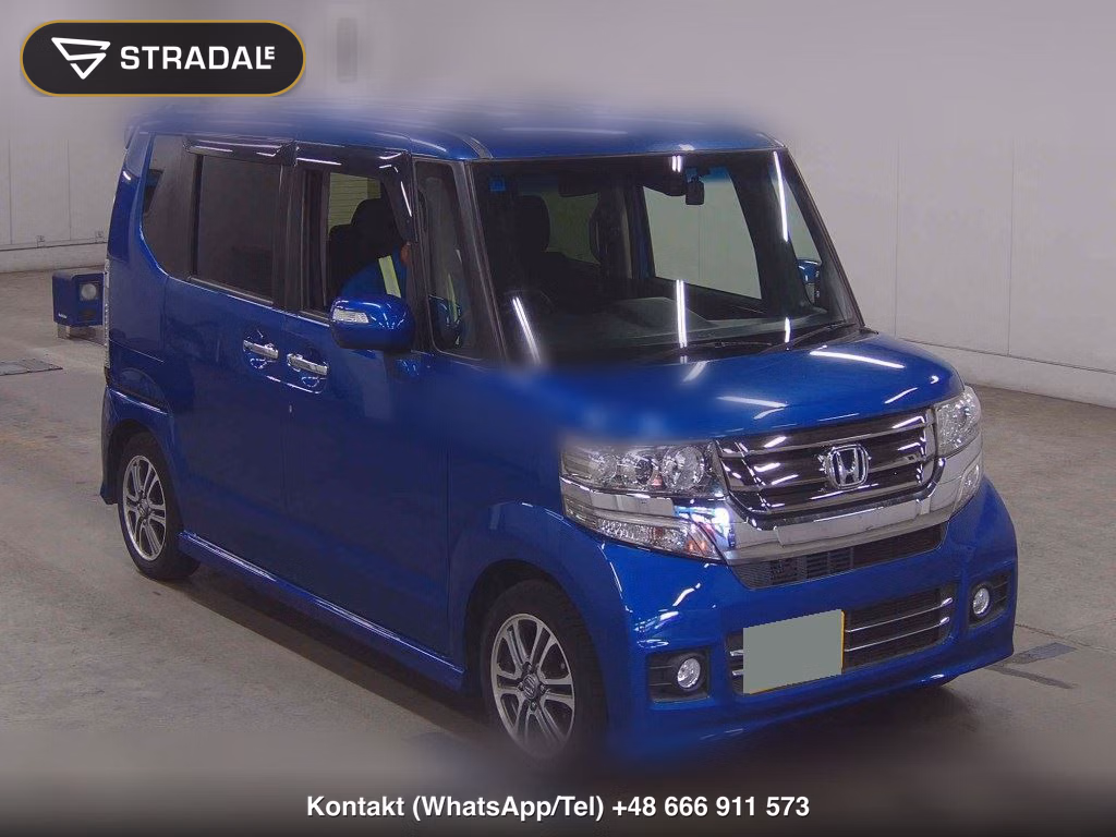 HONDA N-BOX CUSTOM G･L PACKAGE 2016, aukcja z Japonii, zdjęcie 1