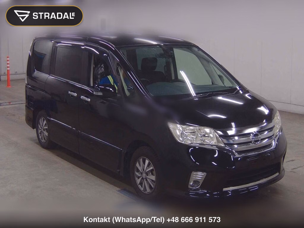 NISSAN SERENA 5D HIGHWAY STAR V SELECTION 2012, aukcja z Japonii, zdjęcie 1