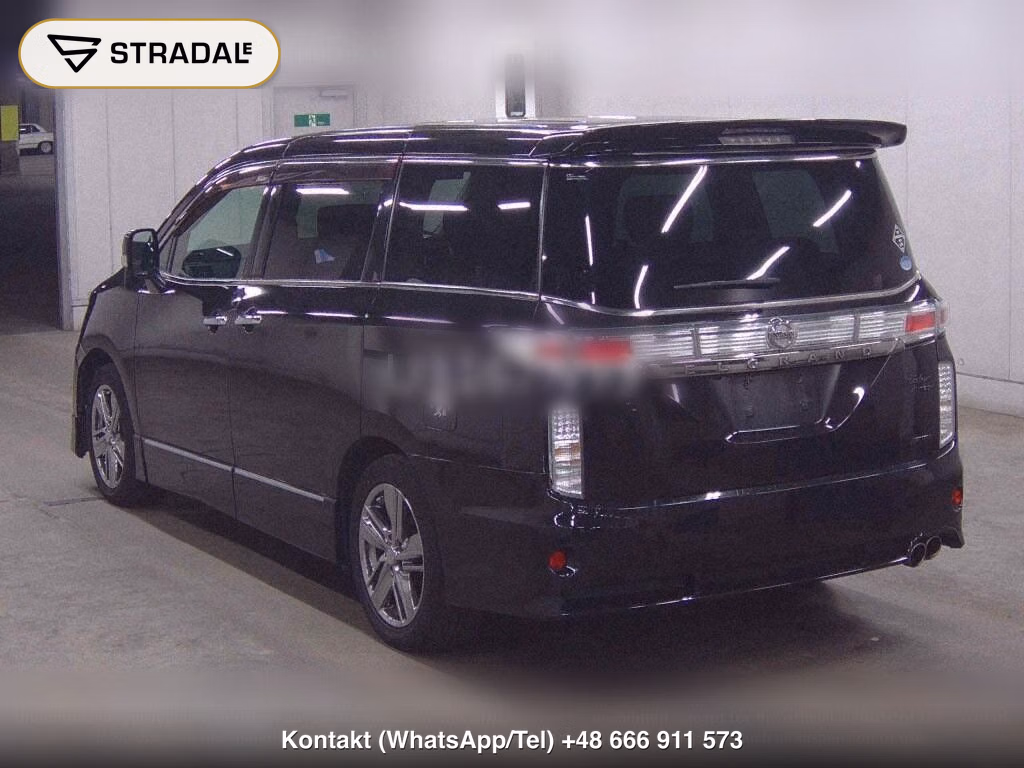 NISSAN ELGRAND 5D RIDER BLACK CLOTH SHEET, miniaturka 3