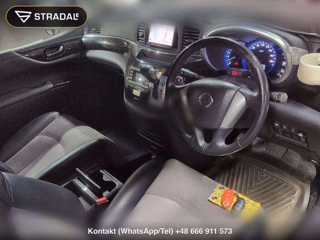 NISSAN ELGRAND 5D RIDER BLACK CLOTH SHEET, miniaturka 4