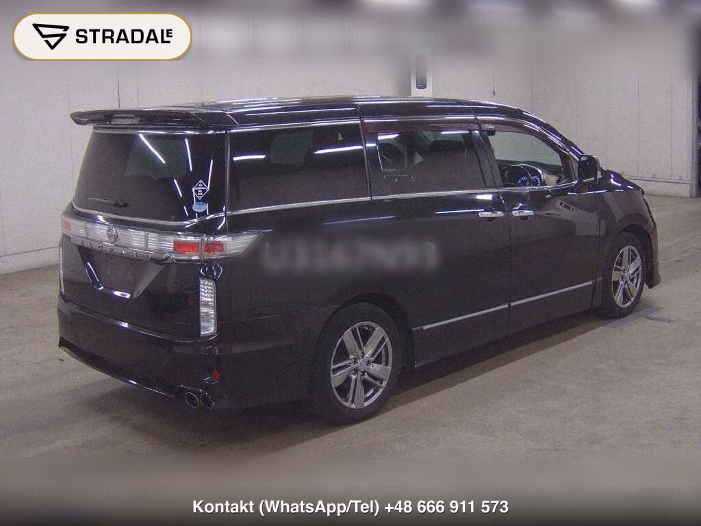 NISSAN ELGRAND 5D RIDER BLACK CLOTH SHEET, miniaturka 6