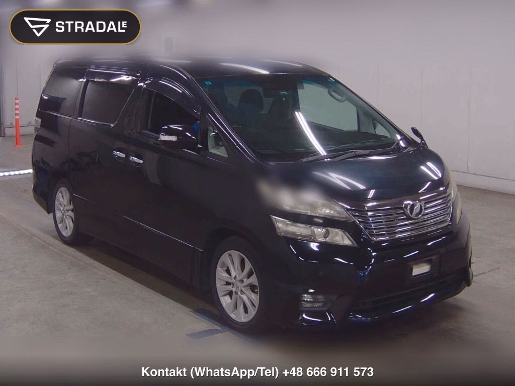 TOYOTA VELLFIRE 2.4Z PLATINUM SELECTION 2010, aukcja z Japonii, zdjęcie 1