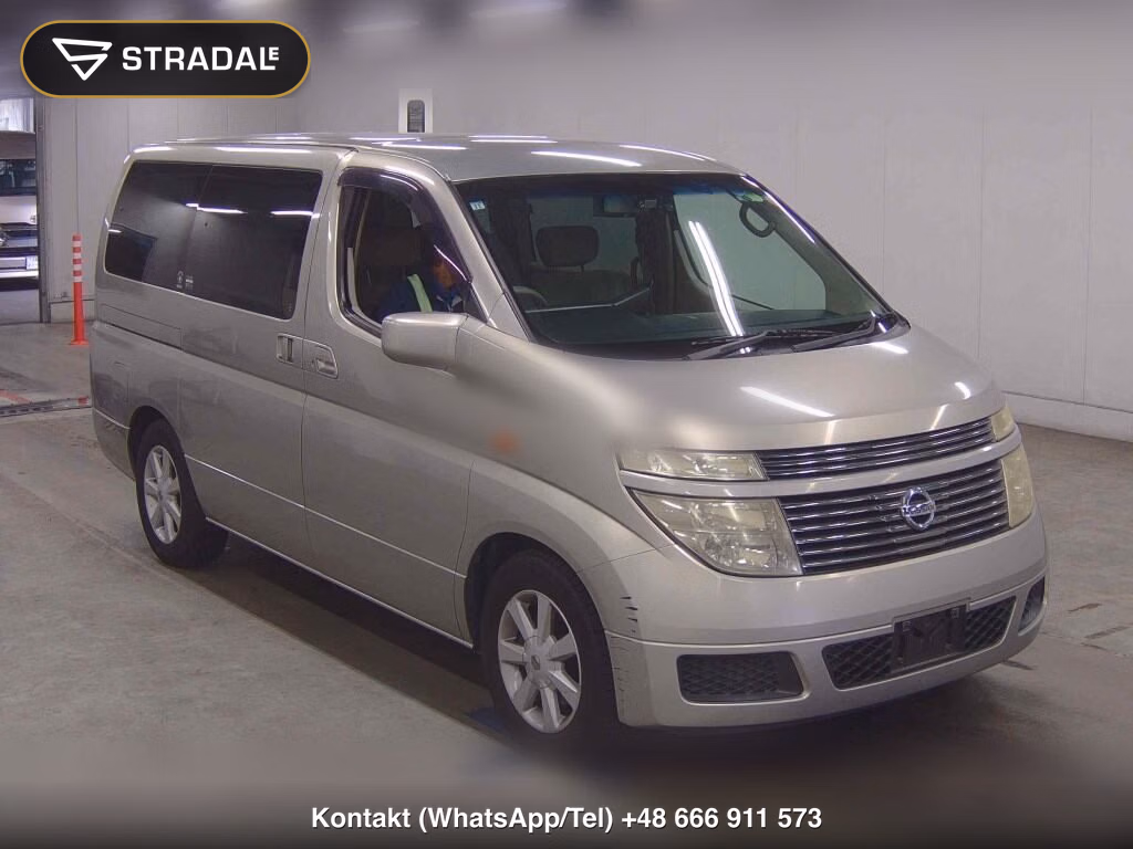 NISSAN ELGRAND 5D 4WD V 70TH-Ⅱ 2003, aukcja z Japonii, zdjęcie 1