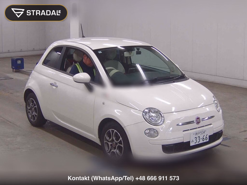 FIAT 500 1.2 SUPER POP 3 2014, aukcja z Japonii, zdjęcie 1