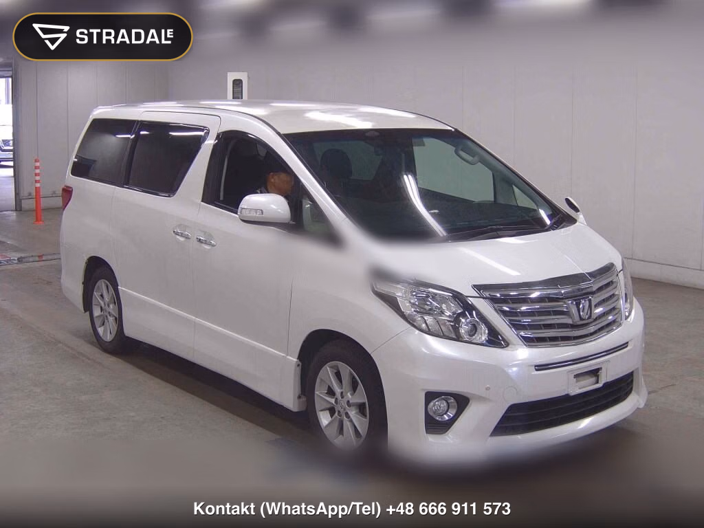 TOYOTA ALPHARD 240S 2012, aukcja z Japonii, zdjęcie 1