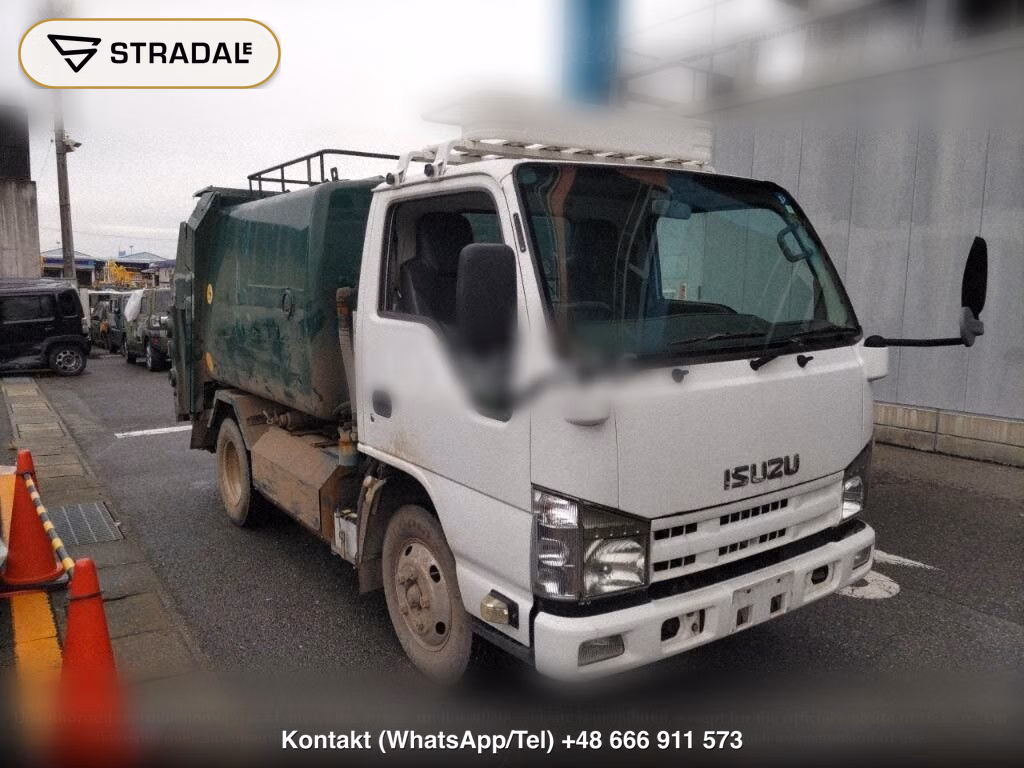 ISUZU ELF TRUCK 2D GARBAGE TRUCK, miniaturka 2