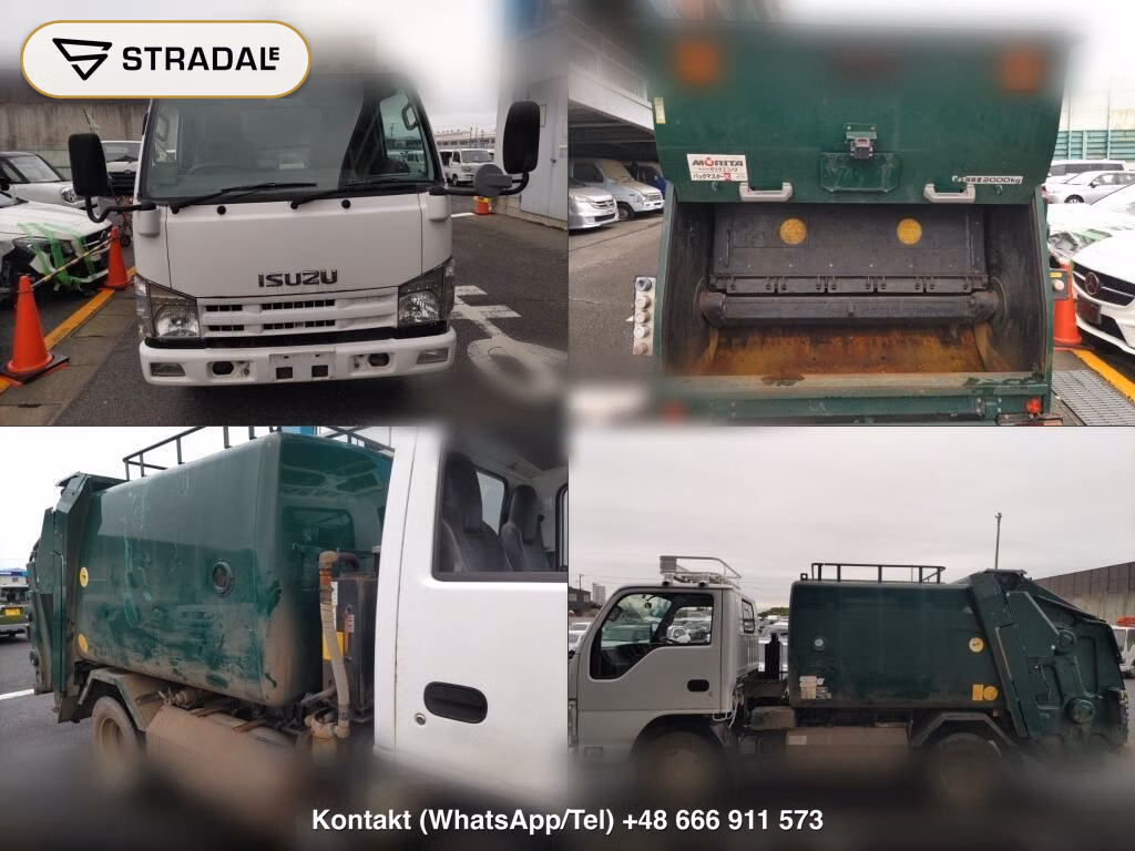 ISUZU ELF TRUCK 2D GARBAGE TRUCK, miniaturka 7
