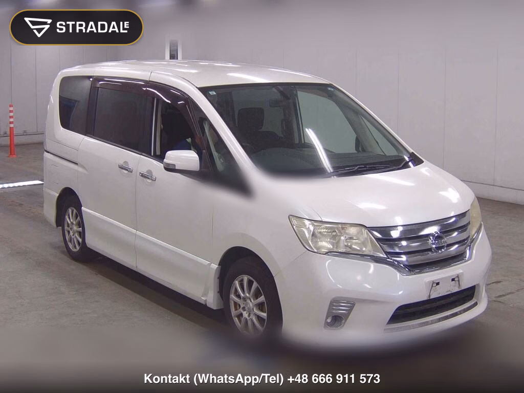 NISSAN SERENA 5D HIGHWAY STAR 2011, aukcja z Japonii, zdjęcie 1