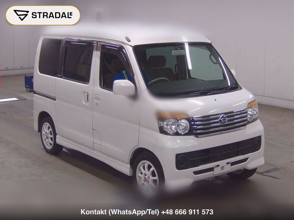 DAIHATSU ATRAI WAGON CUSTOM TURBO R 2011, aukcja z Japonii, zdjęcie 1