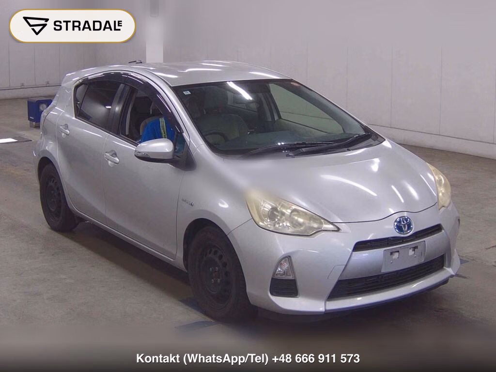 TOYOTA AQUA S SMART ENTRY NAVI READY PACKAGE 2012, aukcja z Japonii, zdjęcie 1