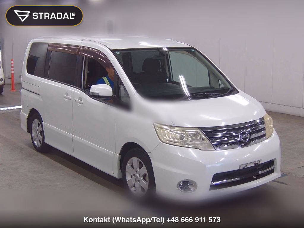 NISSAN SERENA 5D HIGHWAY STAR V SELECTION 2009, aukcja z Japonii, zdjęcie 1