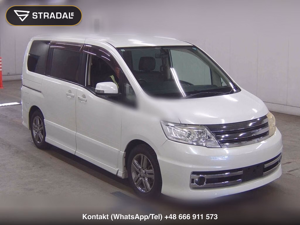 NISSAN SERENA 5D RIDER 2009, aukcja z Japonii, zdjęcie 1