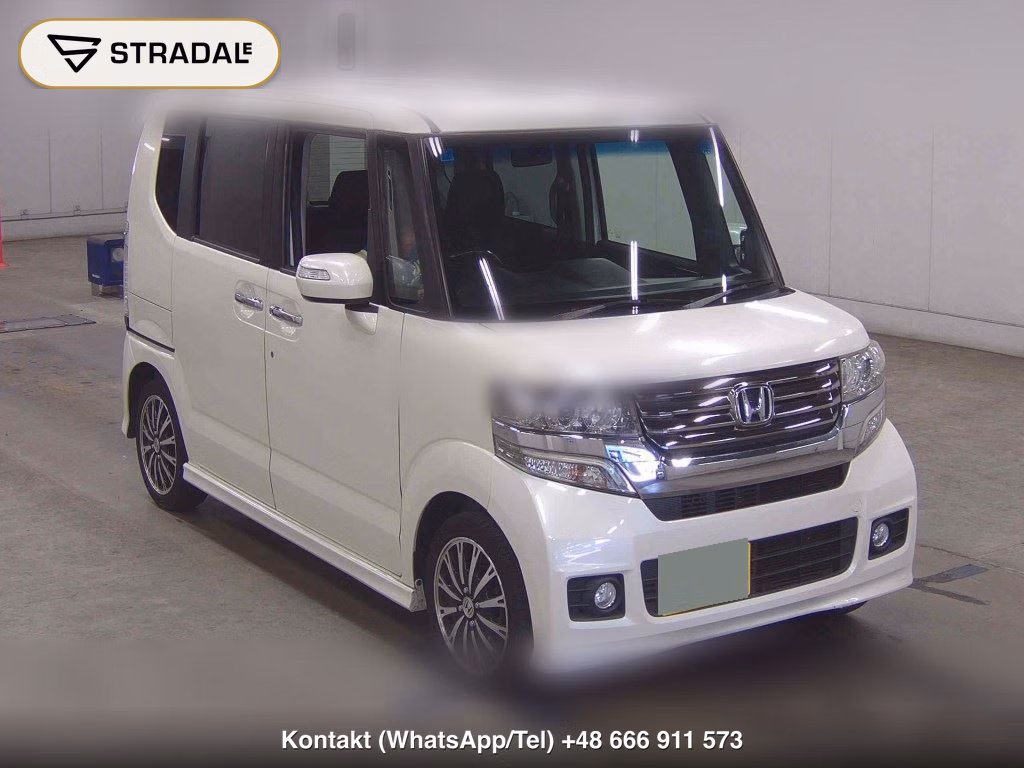 HONDA N-BOX CUSTOM G TURBO SS PACKAGE 2013, aukcja z Japonii, zdjęcie 1