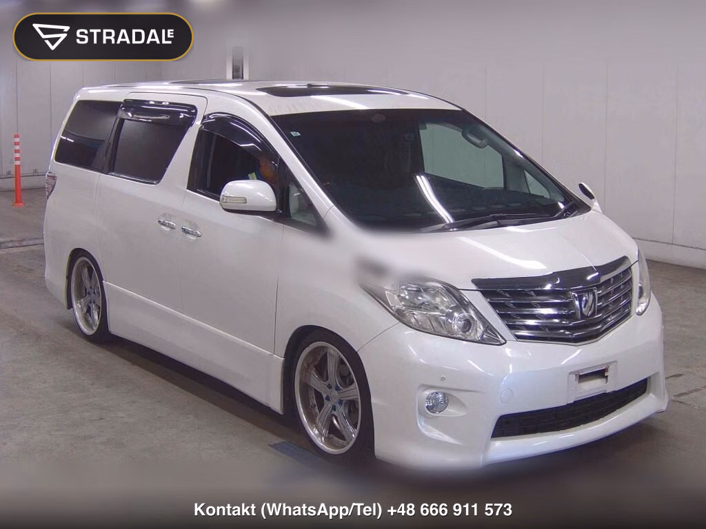 TOYOTA ALPHARD 240S 2009, aukcja z Japonii, zdjęcie 1