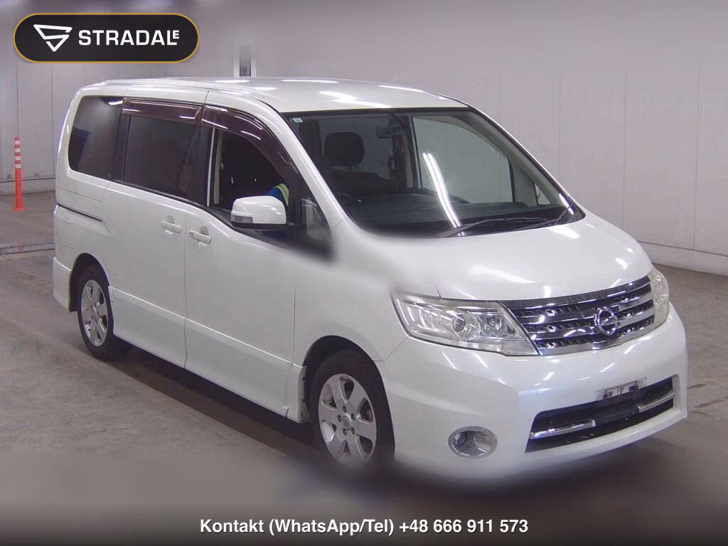 NISSAN SERENA 5D HIGHWAY STAR V SELECTION 2009, aukcja z Japonii, zdjęcie 1