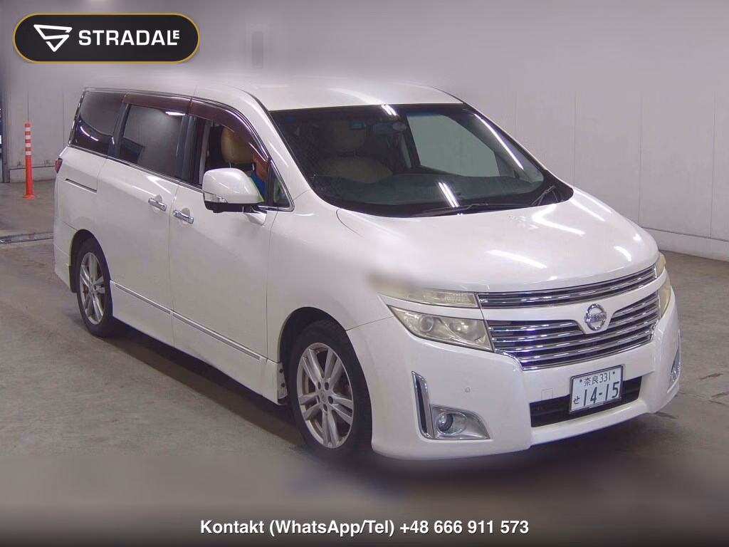 NISSAN ELGRAND 5D 250 HIGHWAY STAR 2012, aukcja z Japonii, zdjęcie 1