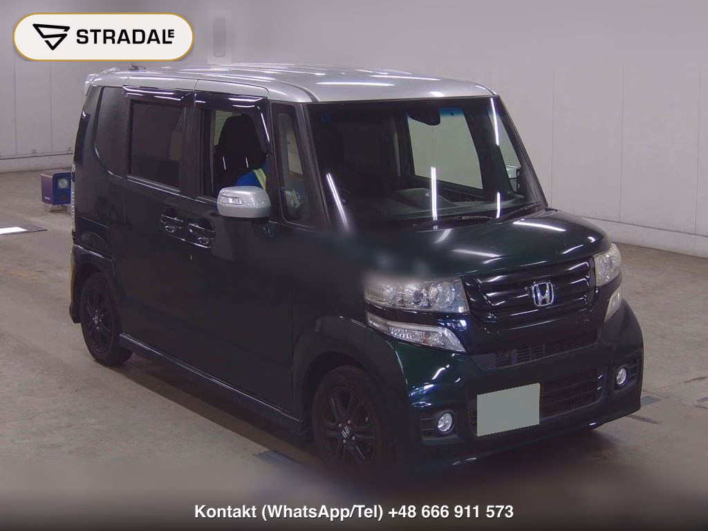 HONDA N-BOX CUSTOM 2TONE COLOR STYLE G・L PACKAGE 2016, aukcja z Japonii, zdjęcie 1