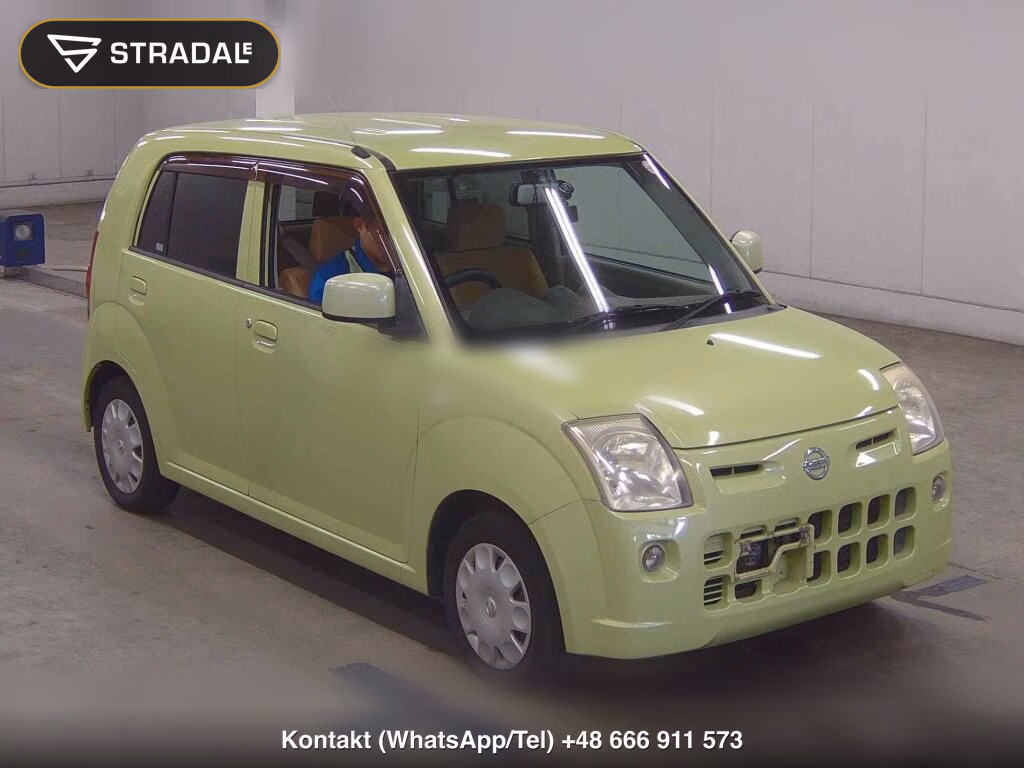NISSAN PINO S 2008, aukcja z Japonii, zdjęcie 1