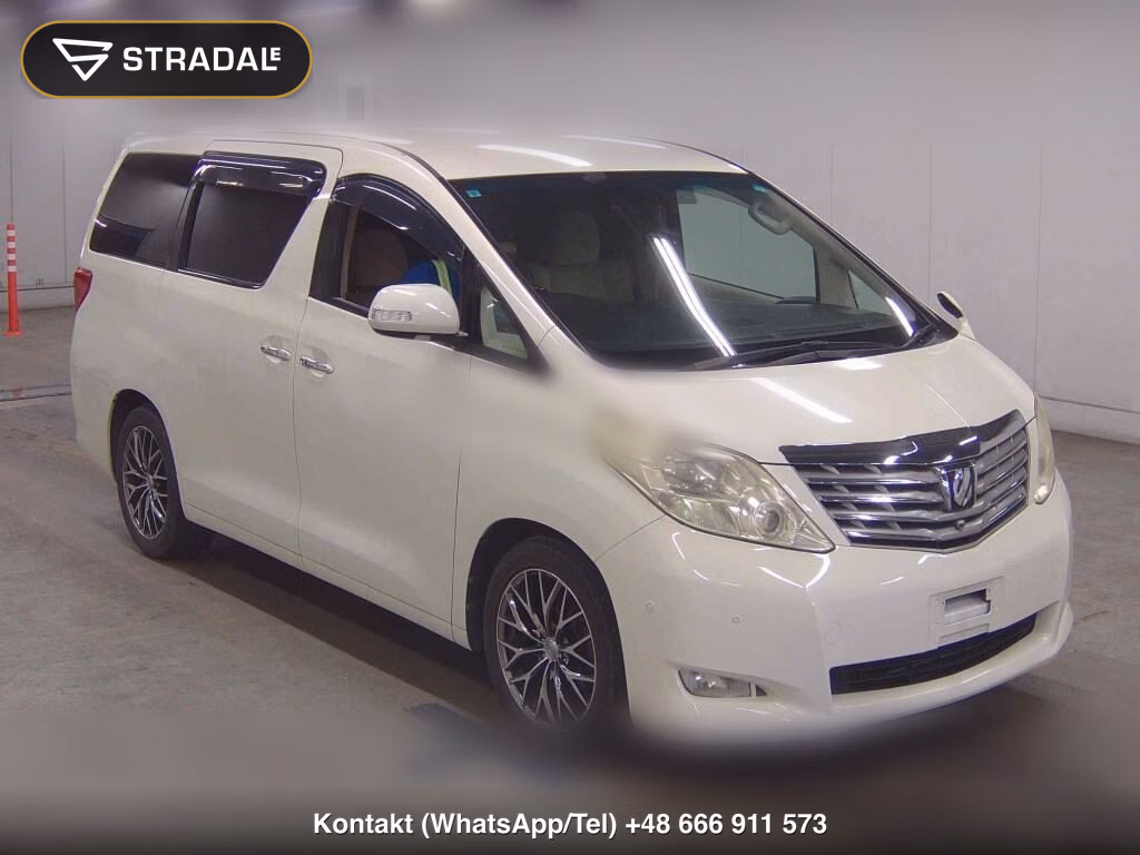 TOYOTA ALPHARD 240G 2008, aukcja z Japonii, zdjęcie 1
