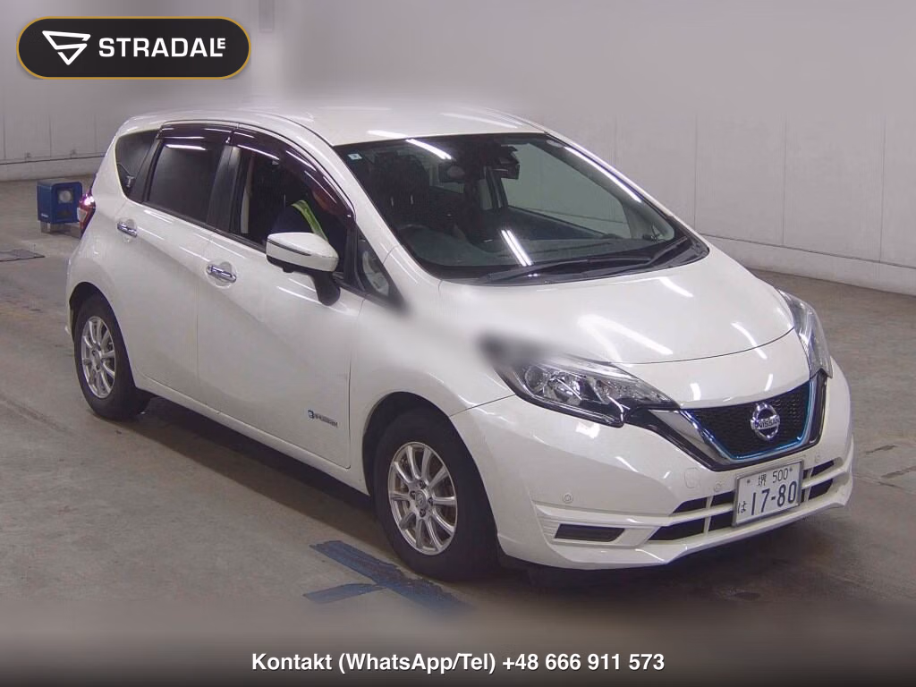 NISSAN NOTE E-POWER X 2018, aukcja z Japonii, zdjęcie 1