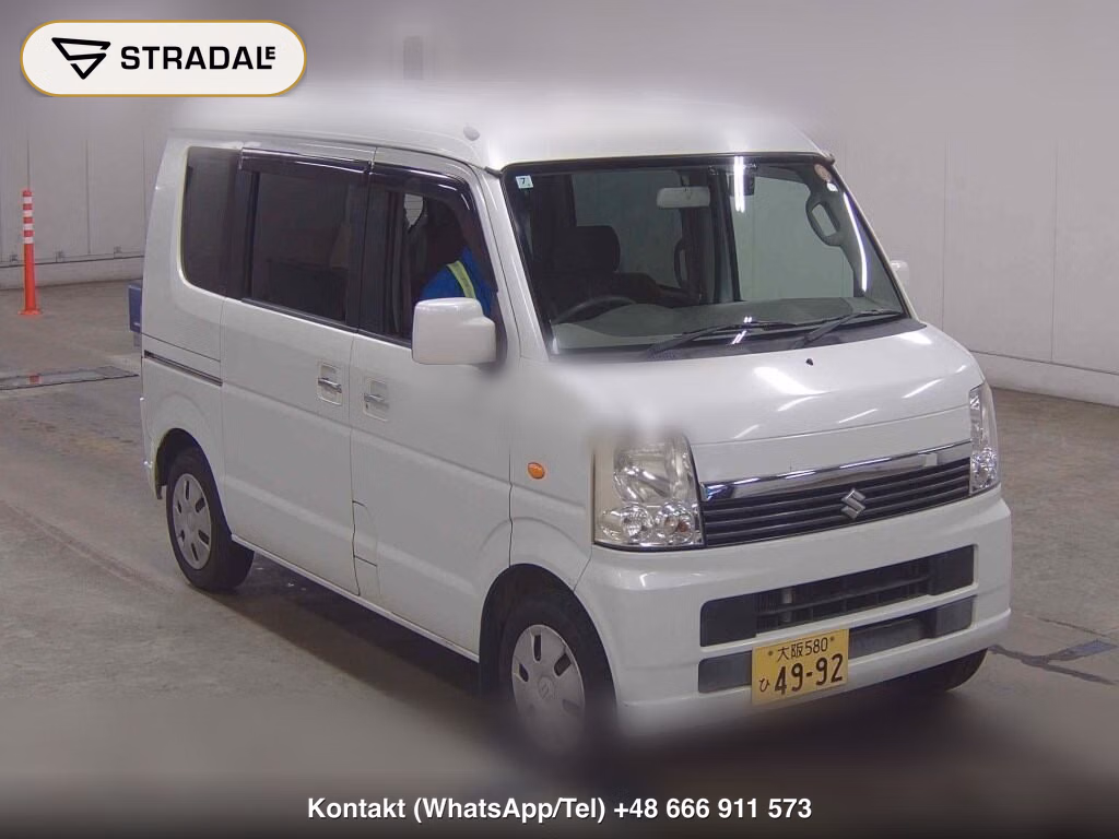 SUZUKI EVERY WAGON JP TURBO 2010, aukcja z Japonii, zdjęcie 1