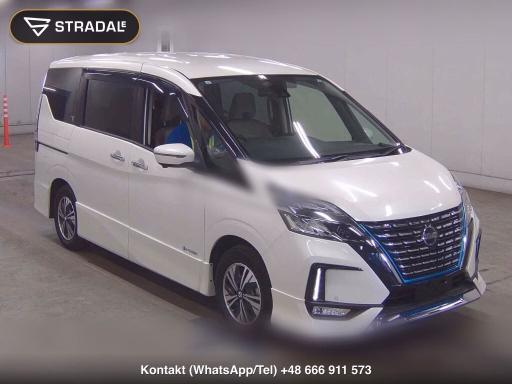 NISSAN SERENA 5D E-POWER HIGHWAY STAR V 2019, aukcja z Japonii, zdjęcie 1