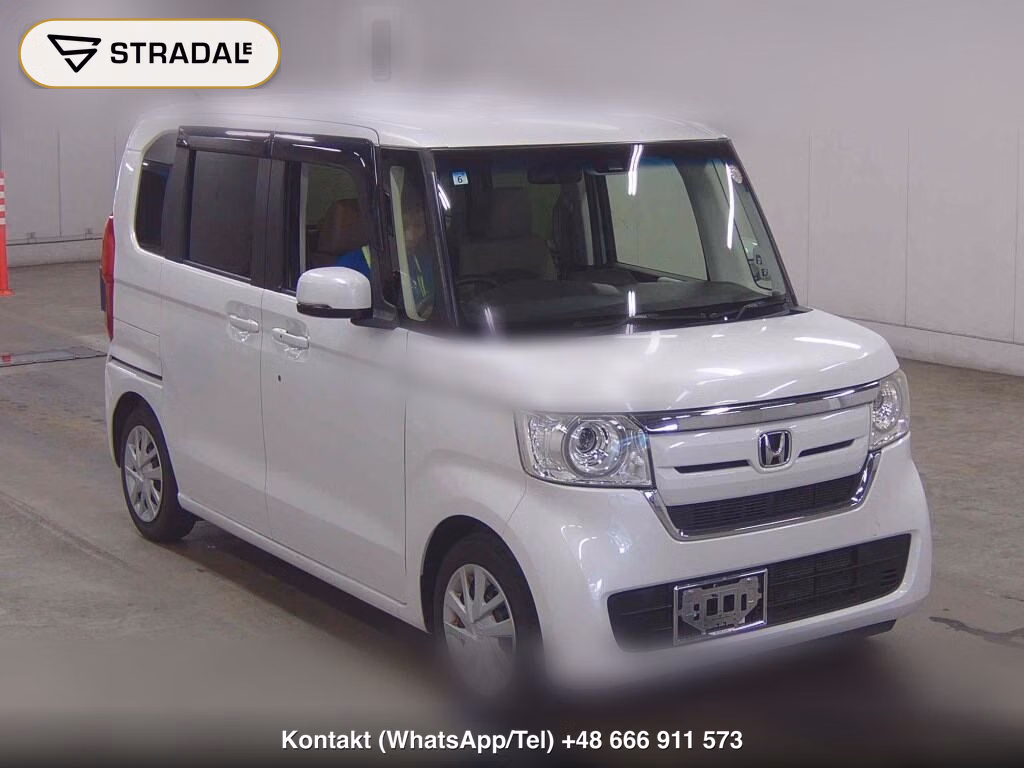 HONDA N-BOX G・L TURBO HONDA SENSING 2019, aukcja z Japonii, zdjęcie 1