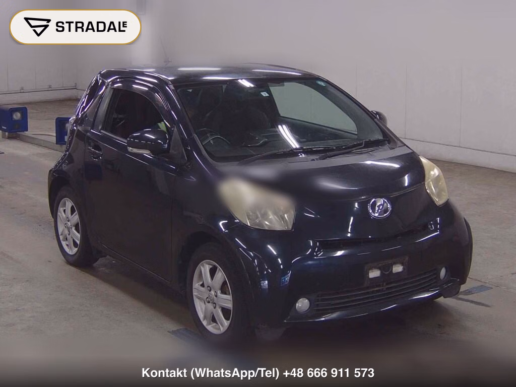 TOYOTA IQ 100G LEATHER PACKAGE 2009, aukcja z Japonii, zdjęcie 1