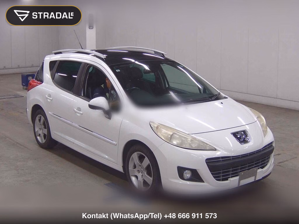 PEUGEOT 207 WG 2011, aukcja z Japonii, zdjęcie 1