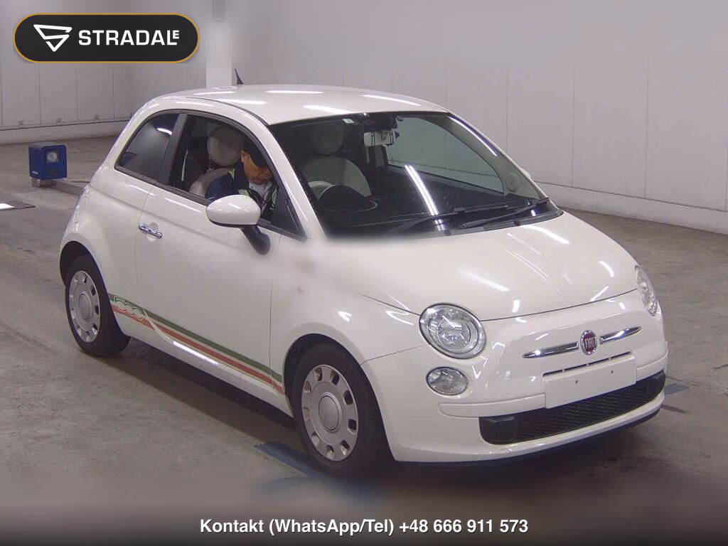 FIAT 500 TWINAIR POP 2012, aukcja z Japonii, zdjęcie 1