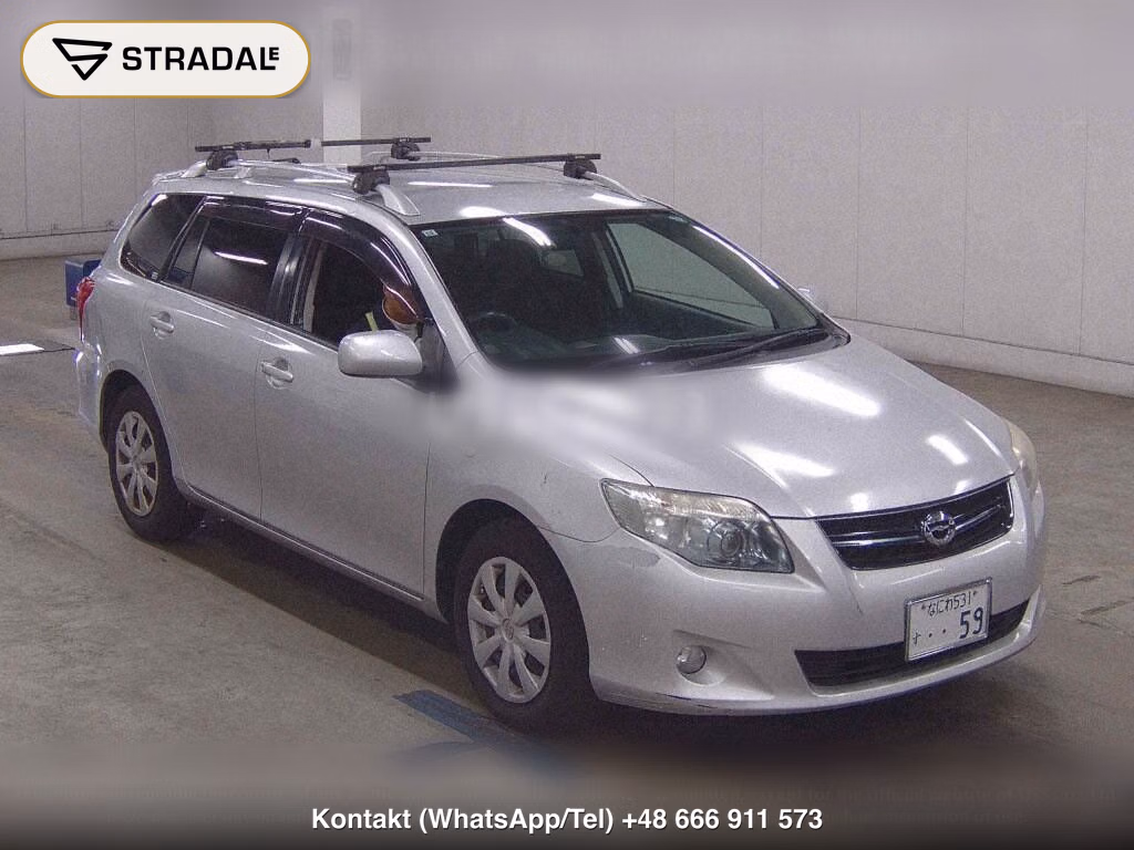 TOYOTA COROLLA FIELDER X HID LIMITED 2009, aukcja z Japonii, zdjęcie 1