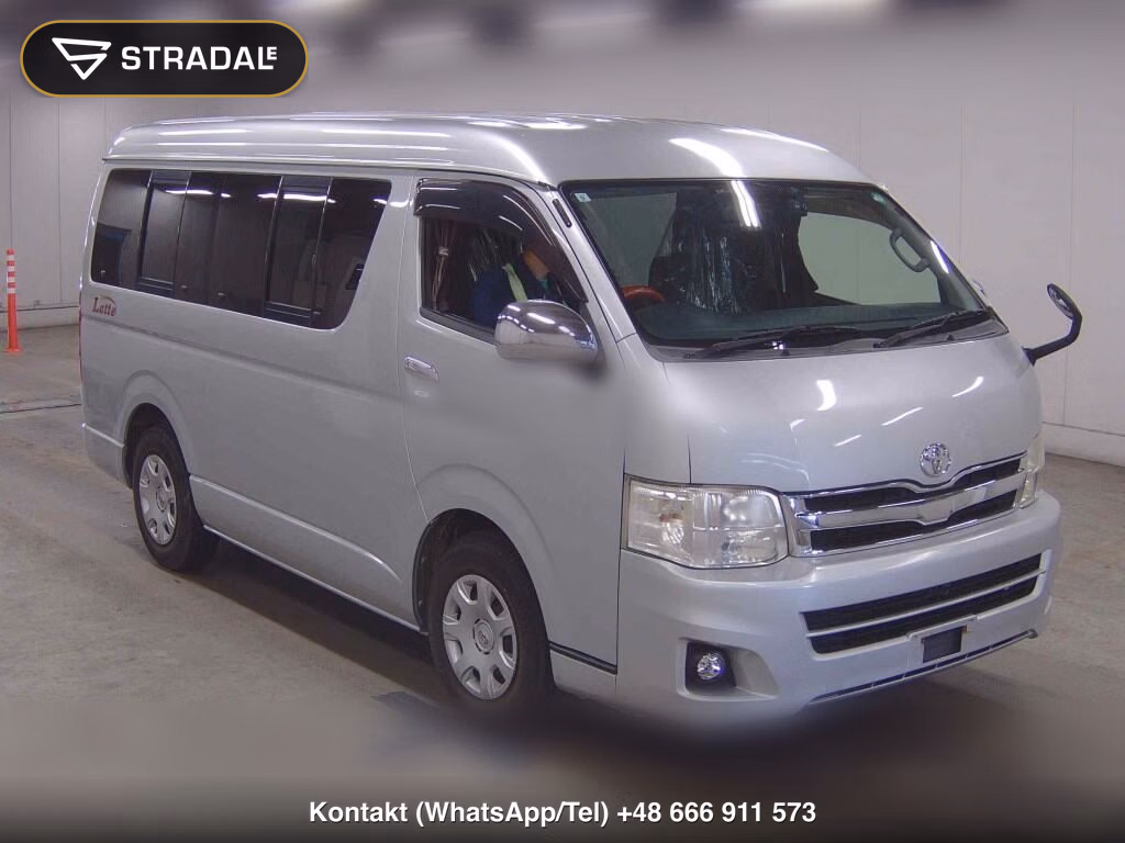TOYOTA HIACE WAGON 4D GL 2013, aukcja z Japonii, zdjęcie 1