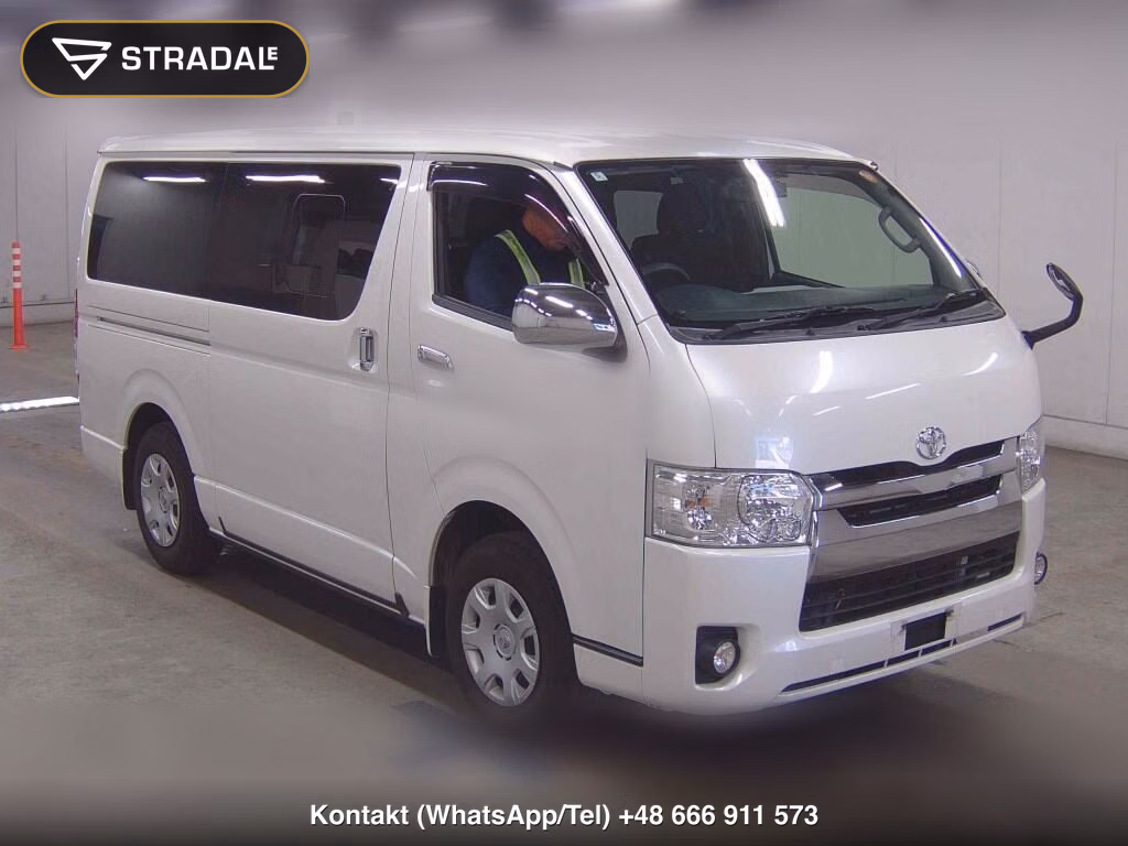 TOYOTA HIACE VAN 5D 4WD LONG SUPER GL 2016, aukcja z Japonii, zdjęcie 1