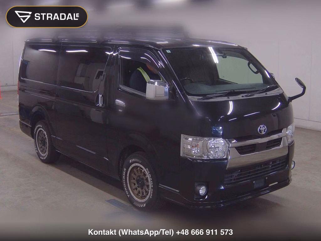 TOYOTA HIACE VAN 5D LONG SUPER GL DARK PRIME 2021, aukcja z Japonii, zdjęcie 1