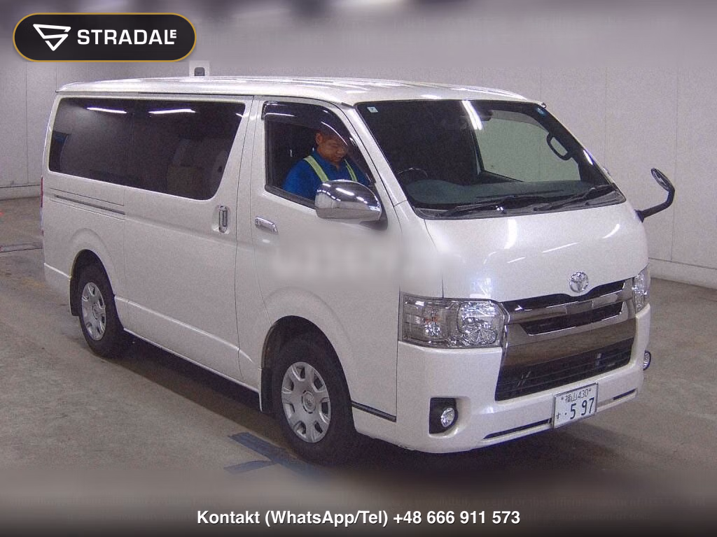 TOYOTA HIACE VAN 5D LONG SUPER GL DARK PRIME2 2019, aukcja z Japonii, zdjęcie 1