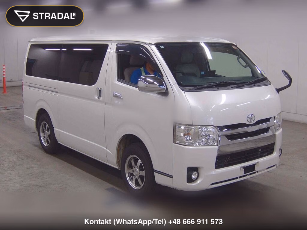 TOYOTA HIACE VAN 5D 4WD LONG SUPER GL 2014, aukcja z Japonii, zdjęcie 1