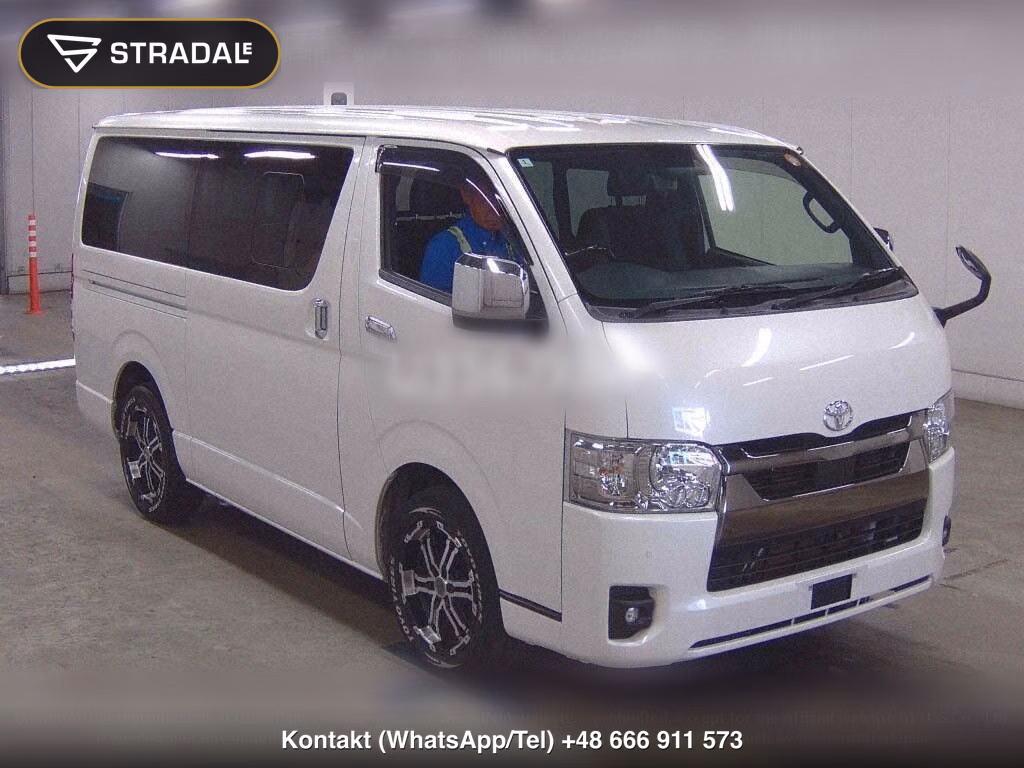 TOYOTA HIACE VAN 5D LONG SUPER GL DARK PRIME2 2022, aukcja z Japonii, zdjęcie 1