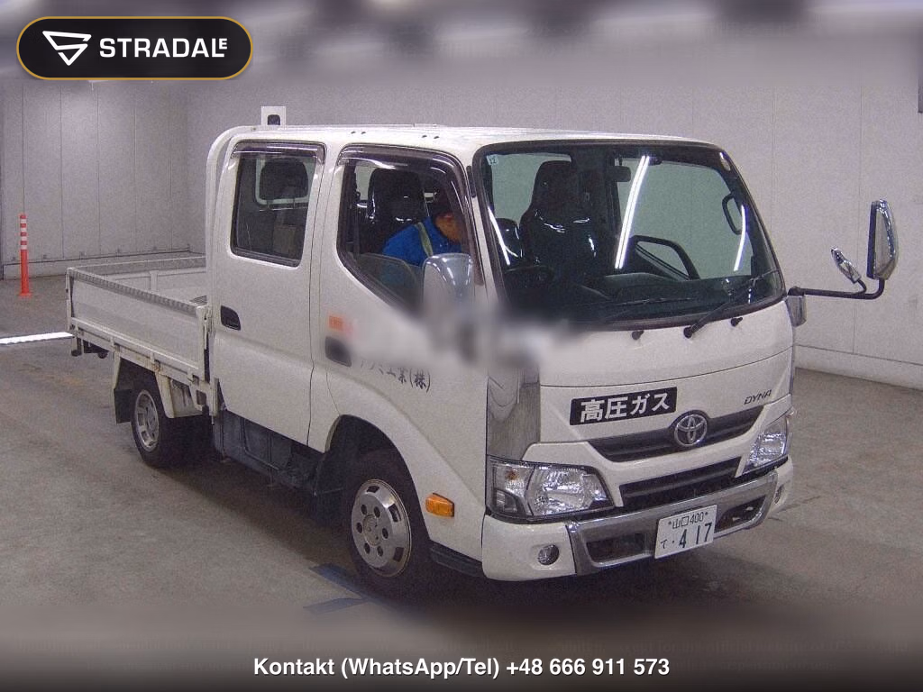 TOYOTA DYNA TRUCK 4D W CAB LONG JUSTLOW 2020, aukcja z Japonii, zdjęcie 1